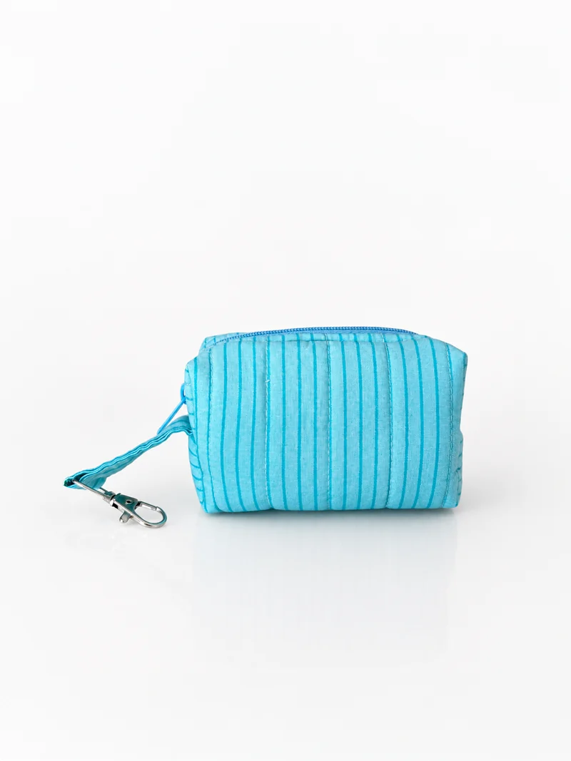 Mini neceser turquesa