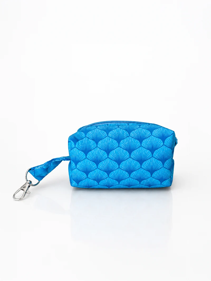Mini neceser azul