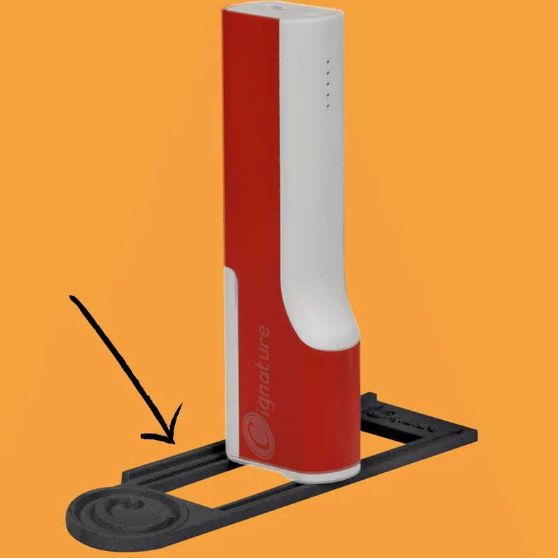 Accesorio de riel guía Cignature® (sin impresora)