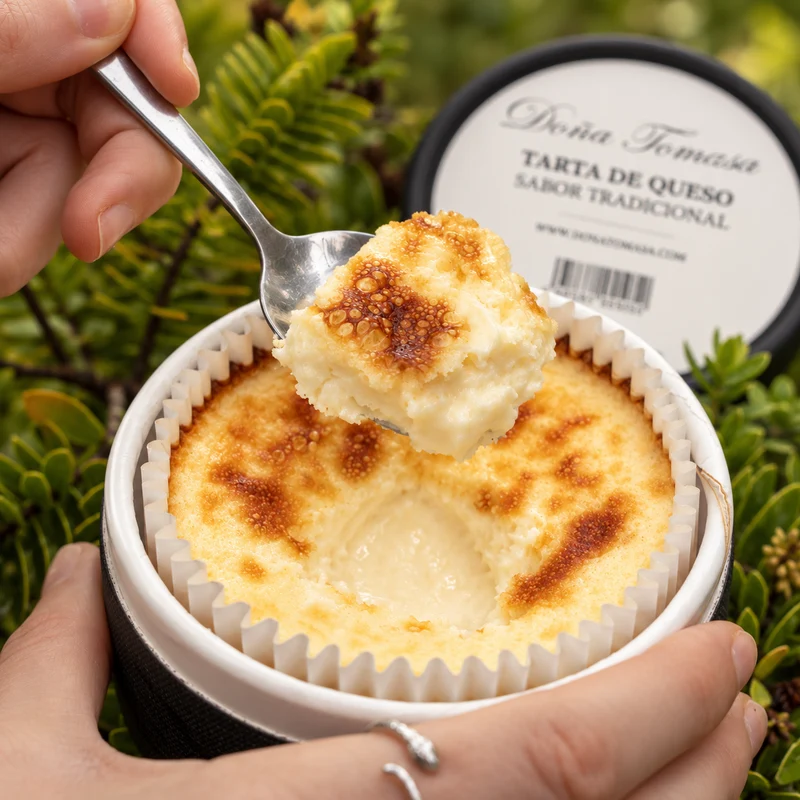 Tarta de queso al horno 180g