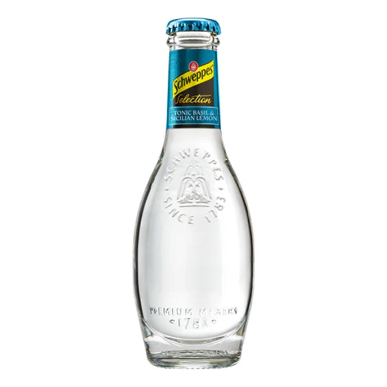 SCHWEPPES SELECTION TONIC BASIL & SICILIAN LEMON - 20CL