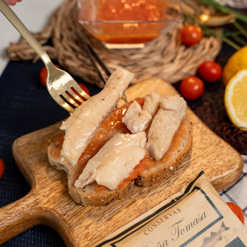 Filetes de Lubina en aceite de oliva 120g