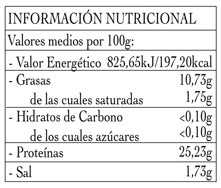 Filetes de caballa de almadraba en aceite de oliva 120g