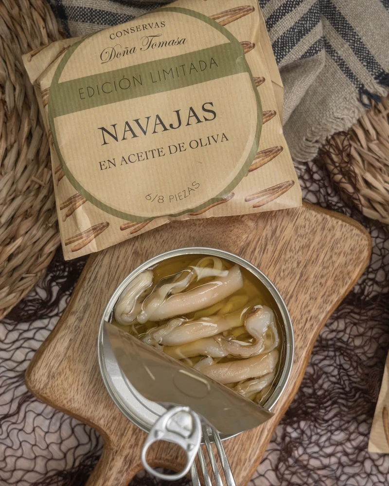 Navajas en AOVE 110g