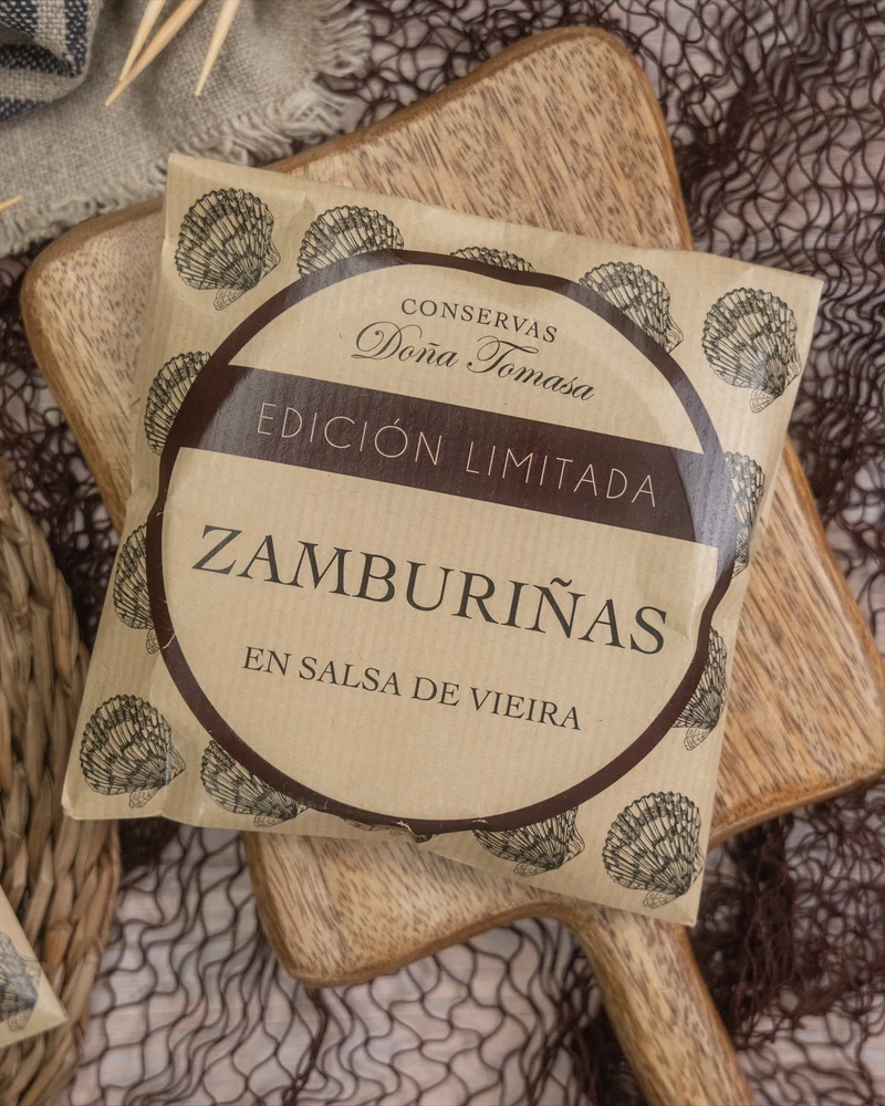 Zamburiñas en salsa de vieira 60g