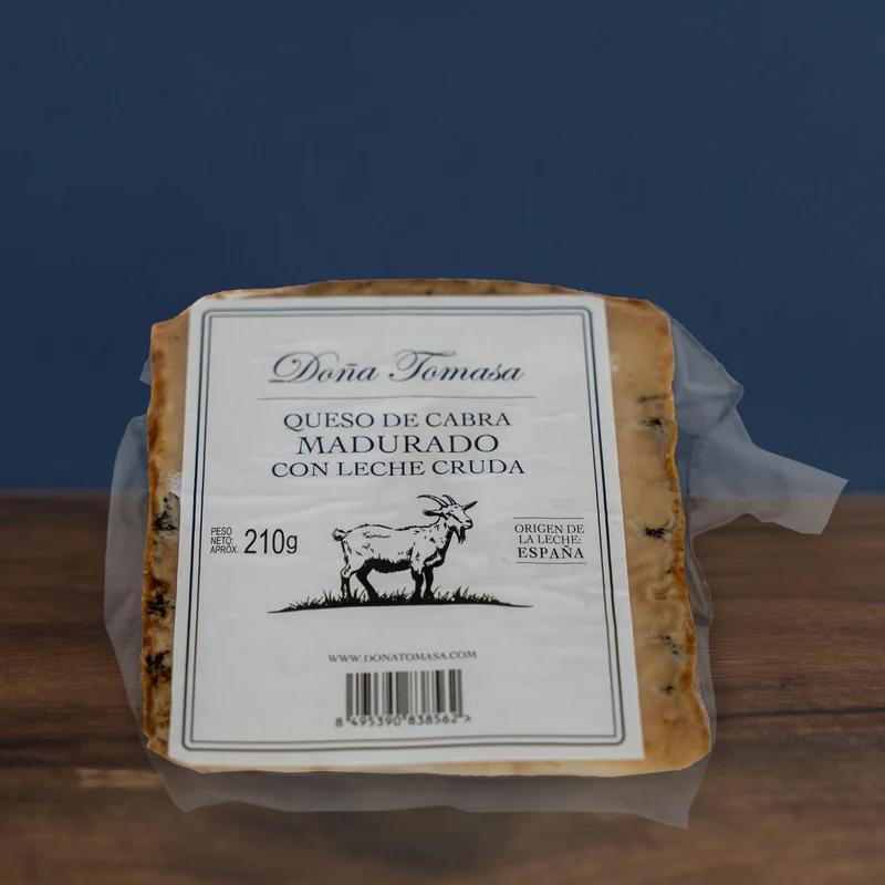 Queso de Cabra Madurado con Leche Cruda 210g