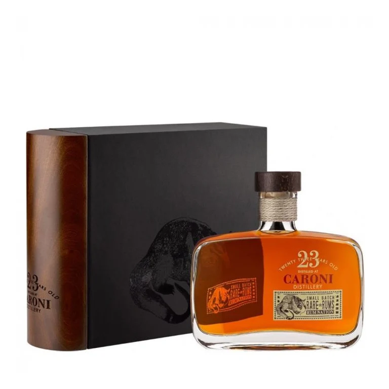 RUM CARONI 23 YEARS OLD SHERRY NATIONAL RARE RUMS ASTUCCIATO