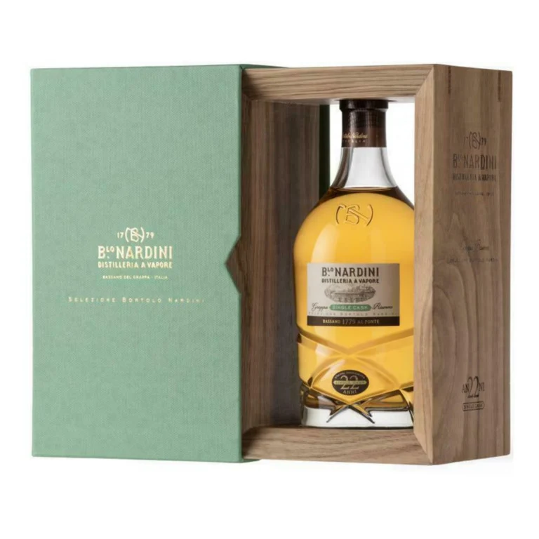 GRAPPA NARDINI RISERVA 22ANNI SINGLECASK ASTUCCIATA IN LEGNO