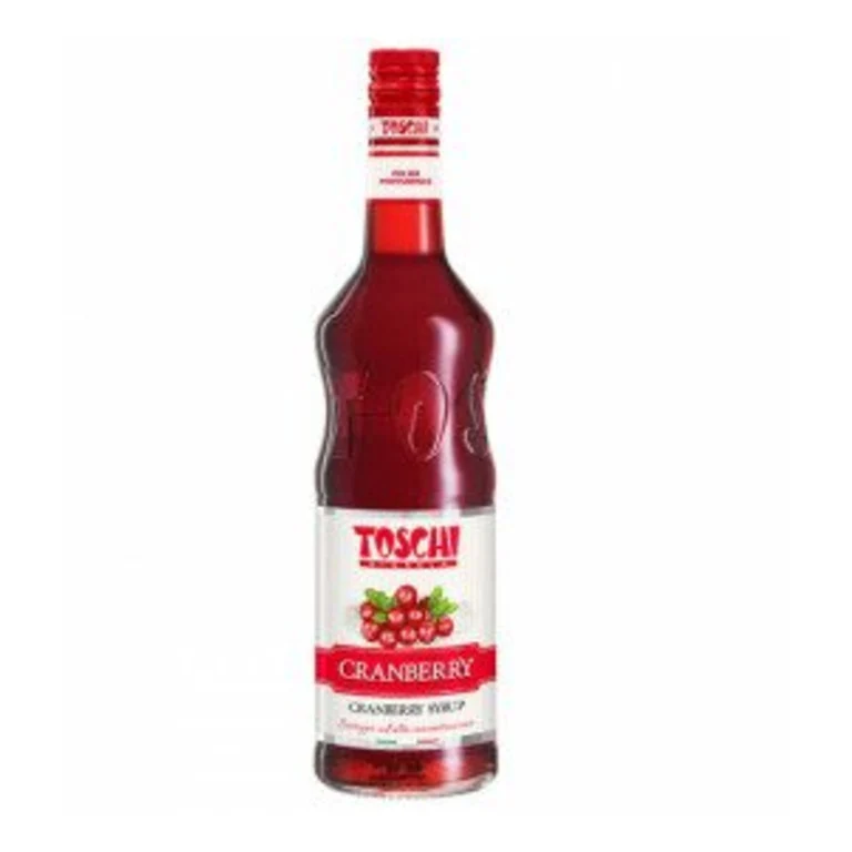 TOSCHI CRANBERRY SYRUP - 1LT SCIROPPO CRANBERRY