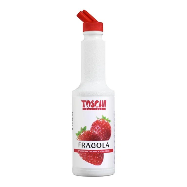 TOSCHI STRAWBERRY SYRUP - 1LT SCIROPPO FRAGOLA
