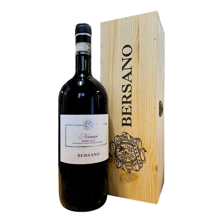 VINO BERSANO NIRVASCO BAROLO 2019 DOCG - 1,5 LT CASSA IN LEGNO
