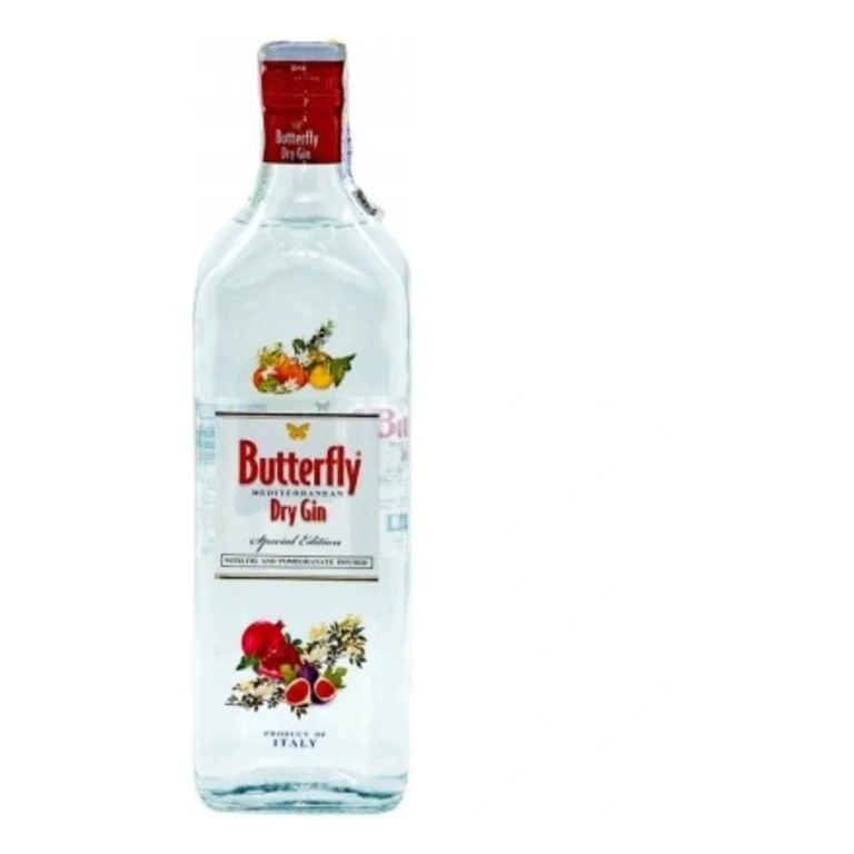 GIN BUTTERFLY 1LT 40° SPECIAL EDITION DRY GIN VAPOUR DISTILLING