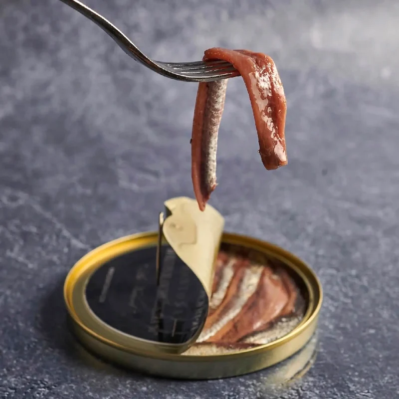 Anchoas "00" au Naturel (10 filetes muy grandes) 150g