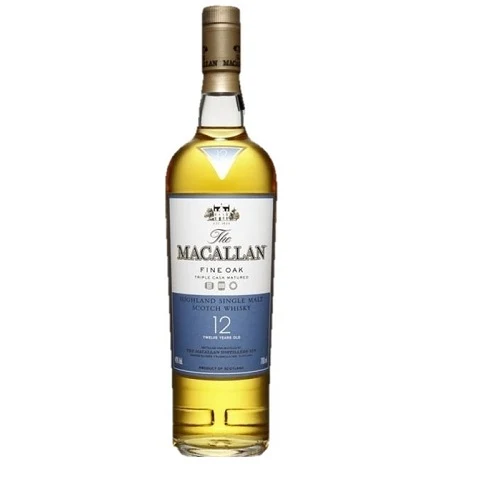 WHISKY THE MACALLAN- 12 YEARS OLD- 70CL TRIPLE CASK MATURED - FINE OAK-ASTUCC