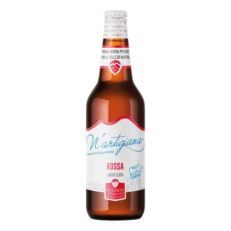 BIRRA N'ARTIGIANA ROSSA -33CL LAGER SCURA