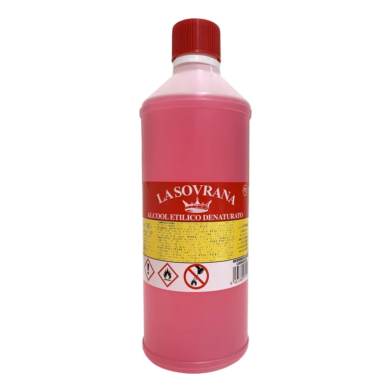 ALCOOL ETILICO DENATURATO 94 GRADI 1LT LA SOVRANA