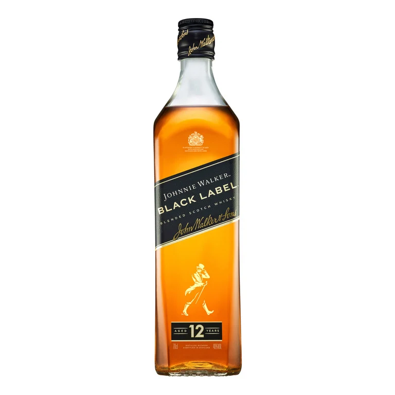 WHISKY JOHNNIE WALKER BLACK LABEL -70CL AGED 12 YEARS-SCIOLTA