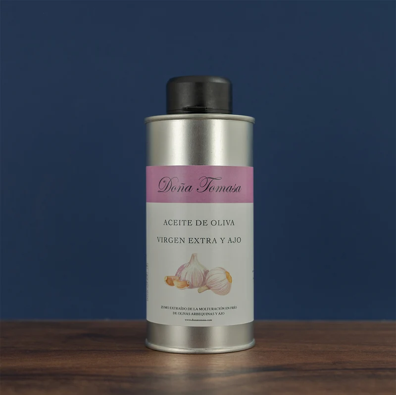 Aceite con ajo (lata 250ml)