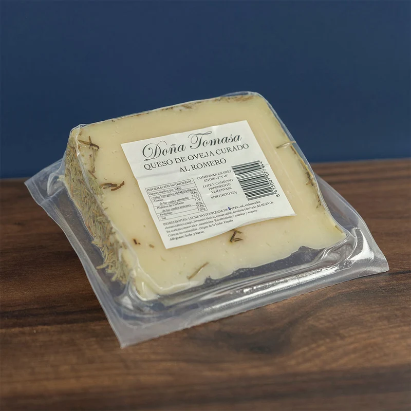 Queso de Oveja Curado con Romero 220g