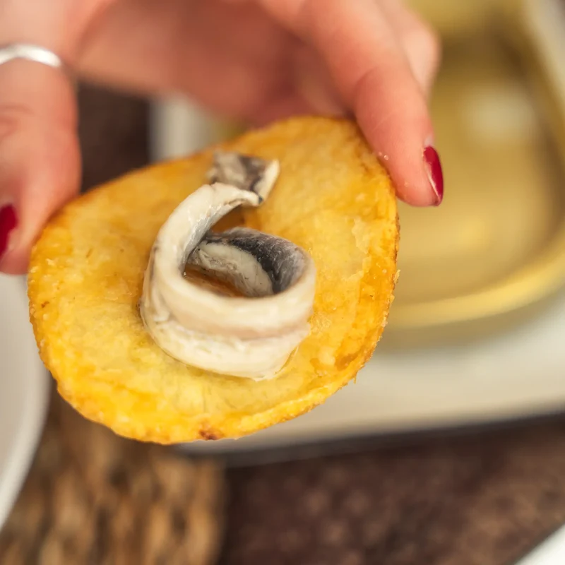 Boquerones de Costera en Aceite de Girasol (10 filetes grandes) 120g