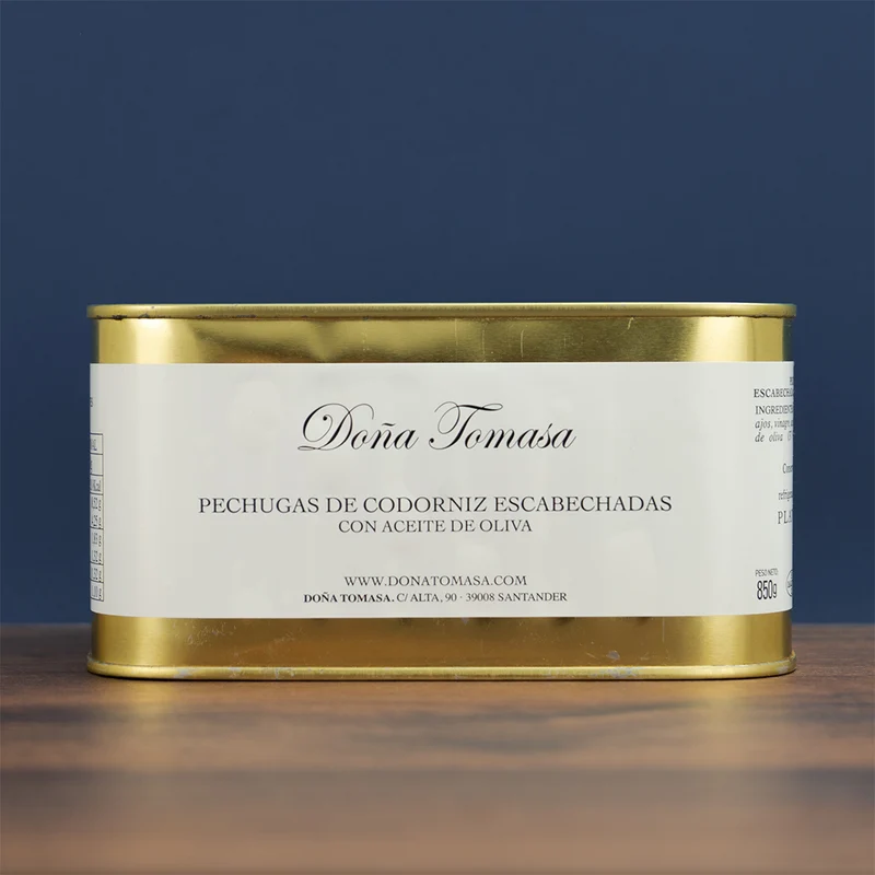 Pechugas de Codorniz Escabechadas 250/850g