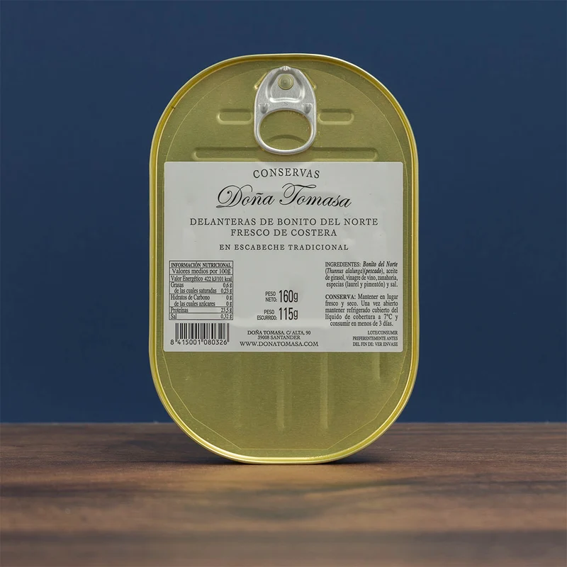 Delanteras de Bonito del Norte en Escabeche 160g