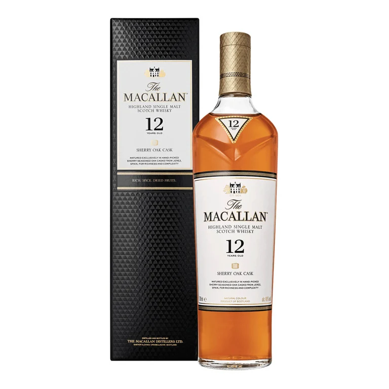 WHISKY THE MACALLAN - 12 YEARS OLD-70CL SHERRY OAK CASK