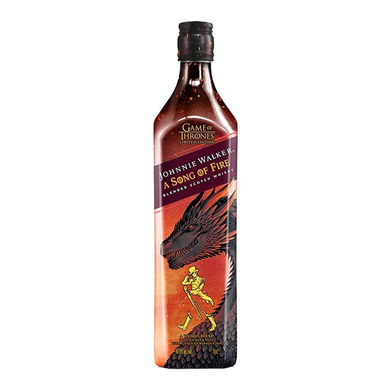 WHISKY JOHNNIE WALKER"A SON OF FIRE" GOT LIMITED EDITION GAME OF THRONES-70CL