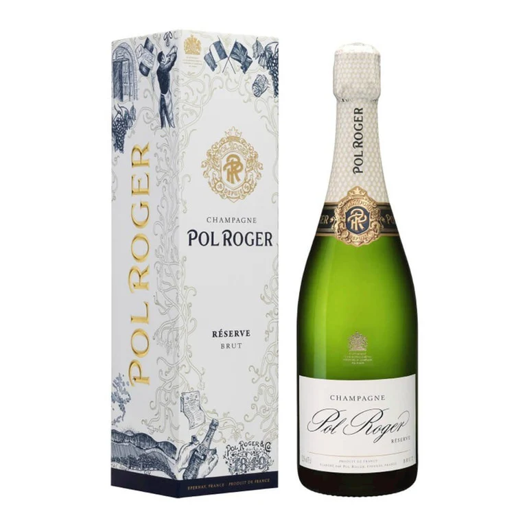 CHAMPAGNE POLROGER RESERVE BRUT-75CL ASTUCCIATO