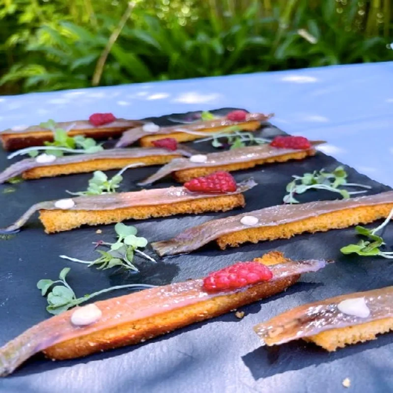 Anchoas de Costera Pandereta (filetes grandes) 125g