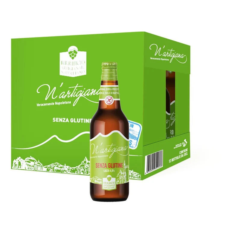 BIRRA N'ARTIGIANA SENZA GLUTINE 33 CL