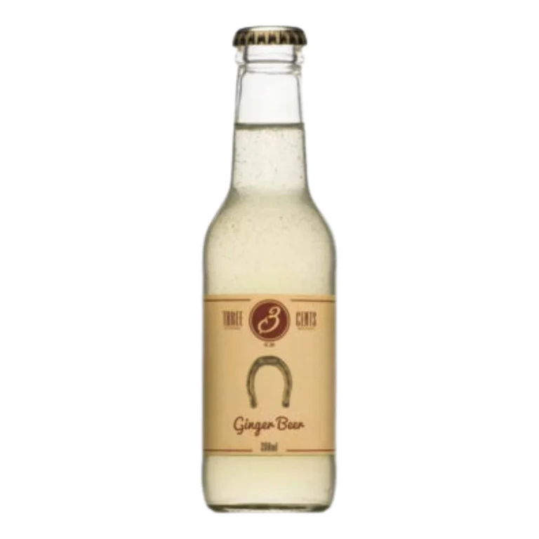 THREE CENTS GINGER BEER 200ML