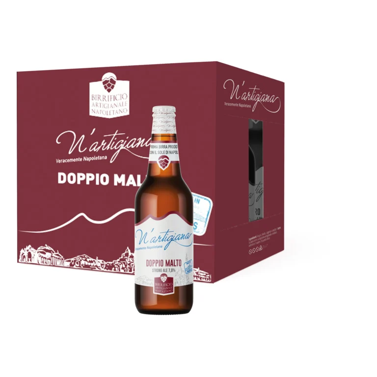 BIRRA N'ARTIGIANA DOPPIO MALTO-66CL STRONG ALE