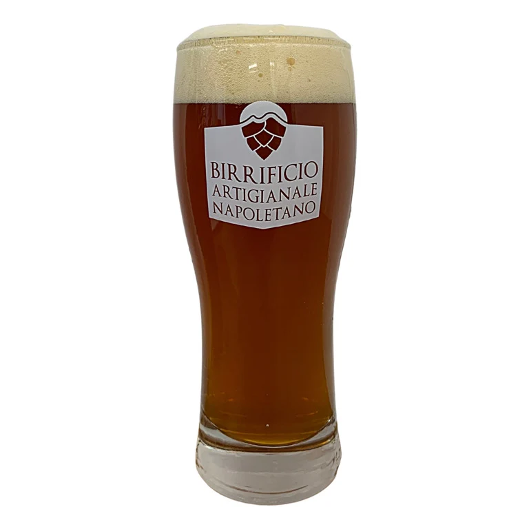 BICCHIERE VETRO N'ARTIGIANA 0,25 BIRRIFICIO ARTIGIANALE NAPOLETANO