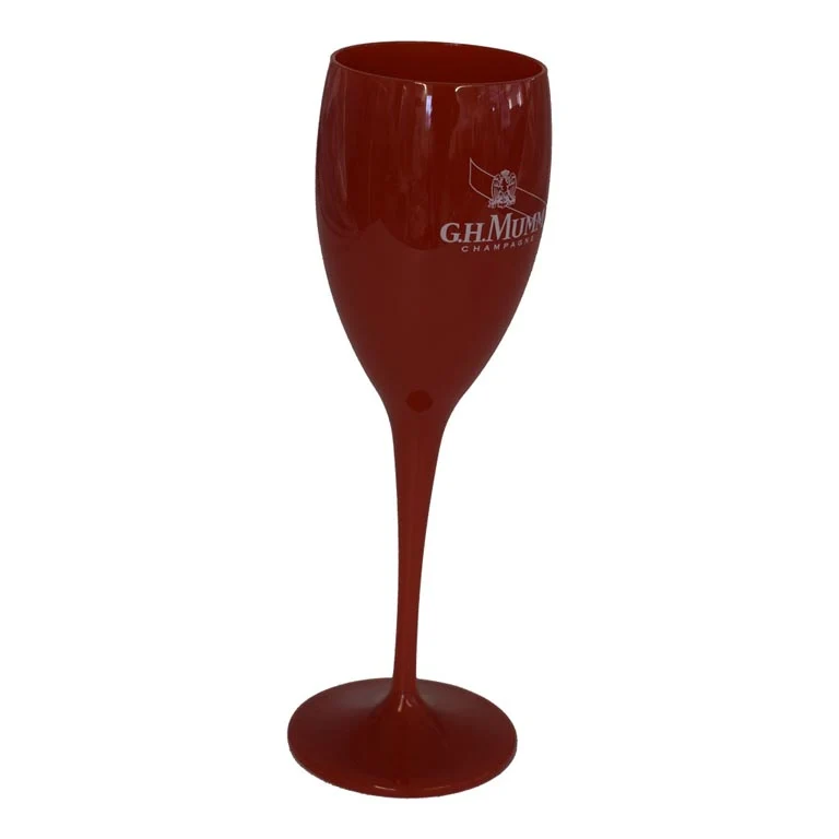 FLUTES PLASTICA ROSSO MUMM
