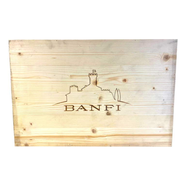 CASSETTA LEGNO VUOTA x 6 BOTT. BANFI