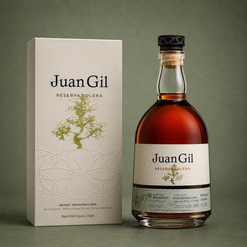 JUAN GIL | RESERVA SOLERA BRANDY MONASTRELL 70cl