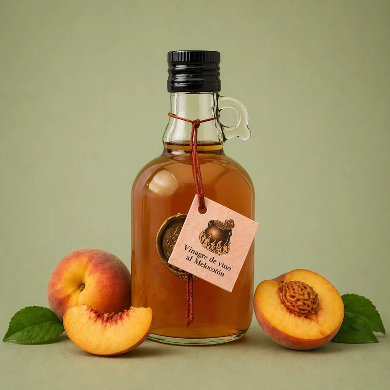 EL PEROLET | VINAGRE DE VINO AL MELOCOTÓN 25CL