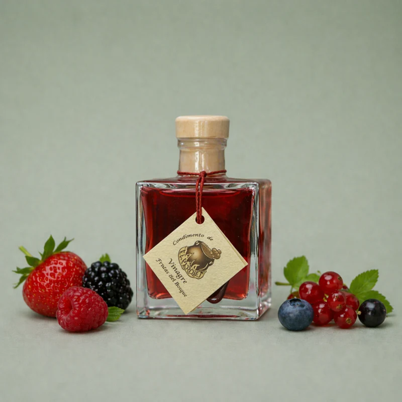 EL PEROLET | VINAGRE DE VINO FRUTAS DEL BOSQUE 10CL