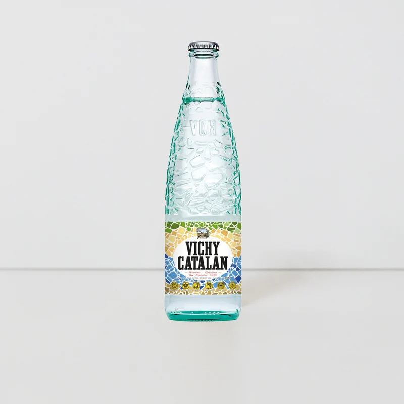 Agua mineral con gas Vichy Catalán - botella 500ml