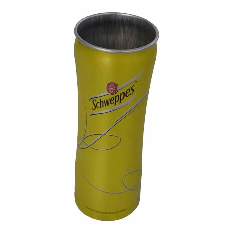 BICCHIERE ALLUMINIO SCHWEPPES