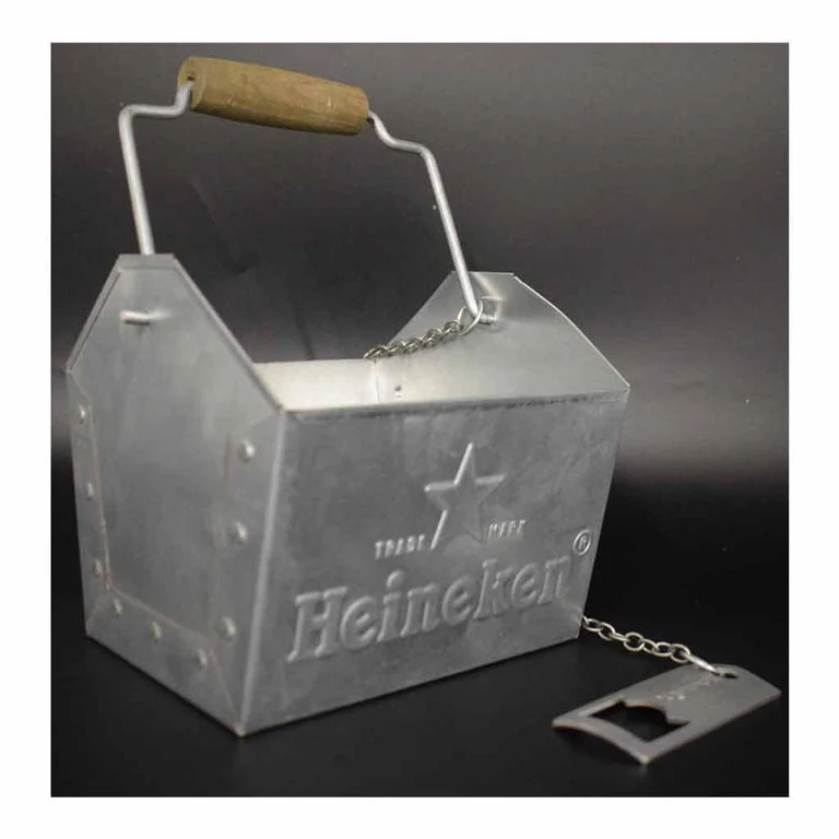 SECCHIELLO HEINEKEN ALLUMINIO CON APRIBT