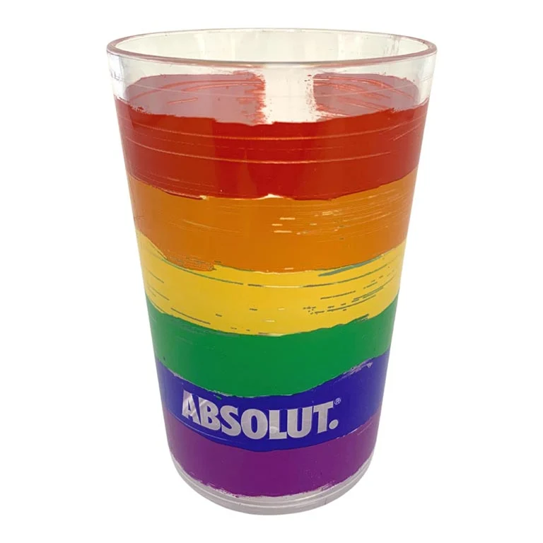 BICCHIERI ARCOBALENO ABSOLUT PLASTICA COD: 8a724