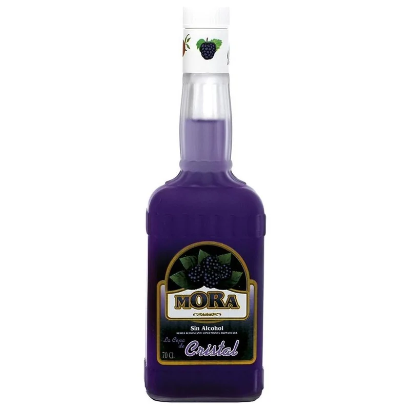 Licor De Mora Sin Alcohol La Cepa De Cristal