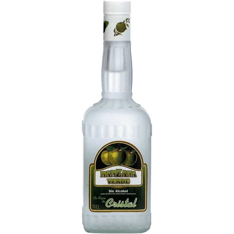 Licor de Manzana Sin Alcohol La Cepa de Cristal