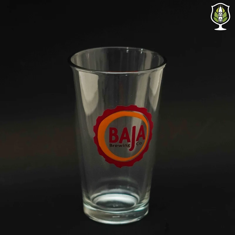 Baja Brewing - Vaso 350 ml Logo Rojo Naranja