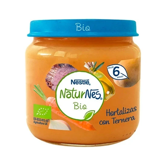 Nestlé Naturnes Bio Hortaliza Ternera 200 g