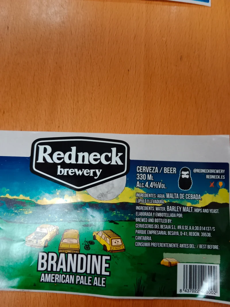 BRANDINE American Pale Ale 4 botellas 33cl