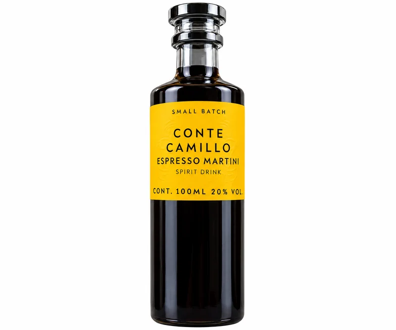 Conte Camillo Espresso Martini 100ml, 20% ABV