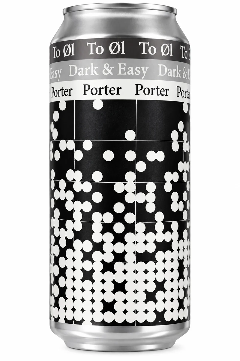 To Øl Dark & Easy Porter 440ml